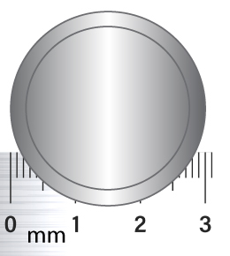Light Pipe, Fiber 3.0 mm Diameter